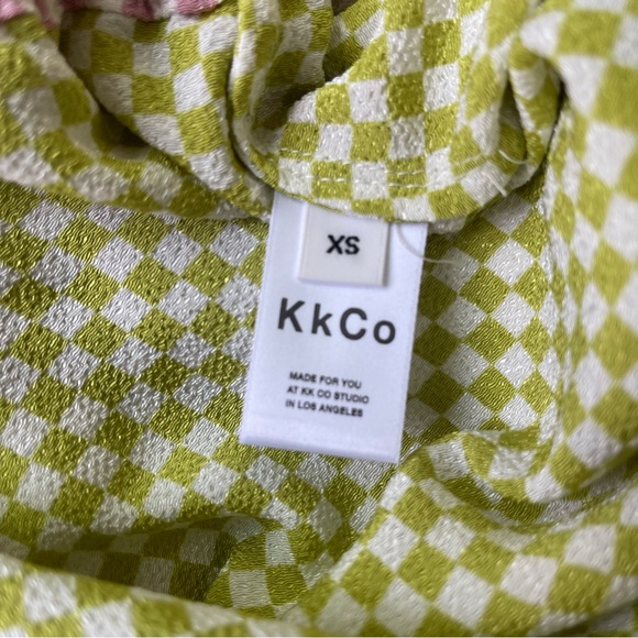 KkCo Two-Tone Mixed Checker Lounge Pants - Picture 10 of 10
